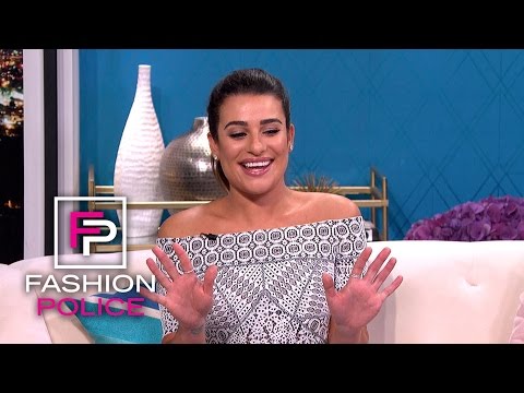 Lea Michele Fangirls Over Celine Dion on “Fashion Police” | E! Lea Michele Fangirls Over Celine Dion on “Fashion Police” | E!