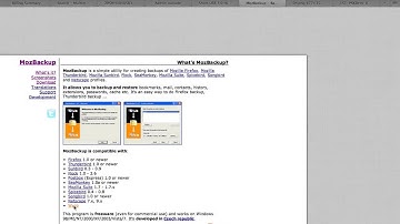 Easy Backup and transfer of Firefox and Thunderbird Profiles between computers