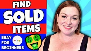 HOW TO FIND SOLD ITEMS ON EBAY 2019 | EBAY FOR BEGINNERS | PRICE ITEMS TO SELL