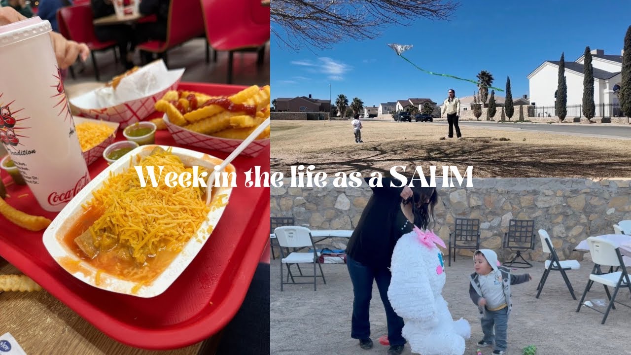Week in the life of a SAHM/Solo parenting  | taking Dean to the park, grocery haul +running errands 
