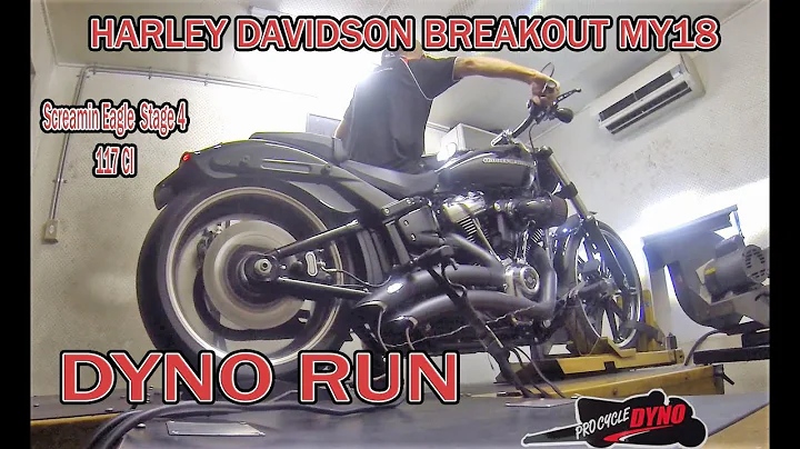 Harley Davidson Breakout Stage 4 117 CI Dyno Run