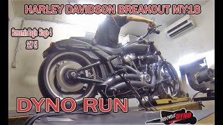 Harley Davidson Breakout Stage 4 117 CI Dyno Run Net Worth