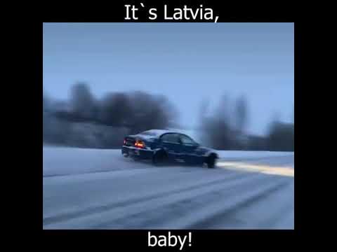 CRAZY BMW WINTER DRIFTING LATVIA, PURE SOUND #shorts - YouTube