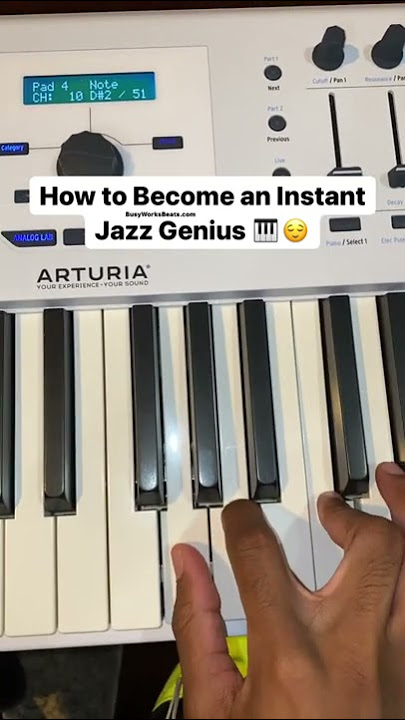 How to Become an Instant Jazz Genius 🎹😌