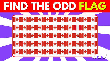 Find The Odd FLAG Out | Find The Odd One Out | Flag Quiz
