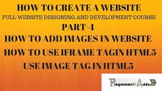 Famous HTML 5 Tutorials Part-4. How To Add Images On HTML Pages  Or Websites And Use Iframe Tags In HTML Net Worth