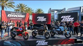 2026 Honda Grom Is Here ! The Most Fun Motorcycle Just Got Better !