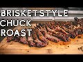 Poor mans brisket  how to make a brisket style chuck roast