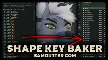 Shape Key Baker : Simplify Working With ShapeKeys