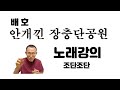배호 안개낀장충단공원 노래강의 조단조단