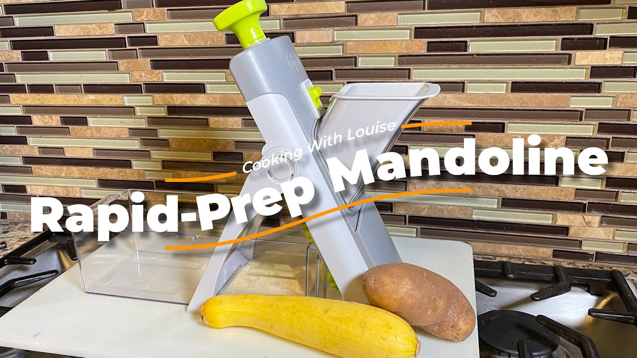 How to use the Pampered Chef Rapid Prep Mandoline, Quick Slice, and Cup  Slicer 