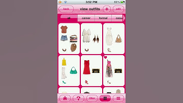 La Koketa iPhone app - My calendar feature