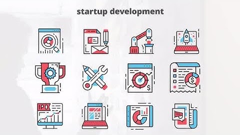 Startup Development – Flat Animation Icons After Effects Templates
