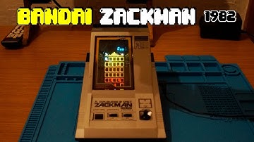 1982 반다이 LSI 클래식 게임기(잭맨 Bandai FL Exploration of Space Zackman)