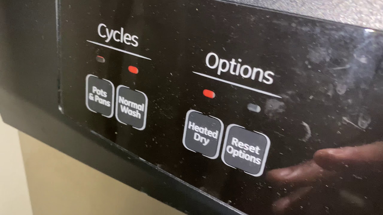 GE Dishwasher - How To Operate - YouTube