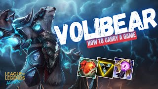 Wild Rift - VOLIBEAR GAMING [001] | How to carry a game this season 13