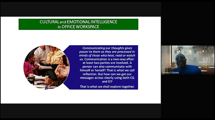Cultural & Emotional Intelligence Abdul-Lateef Ade...
