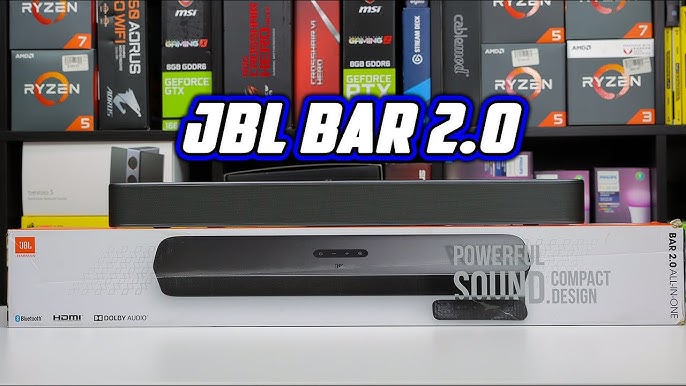 JBL Bar 2.0 All In One MK2, Barra de sonido para TV de 2.0 canales
