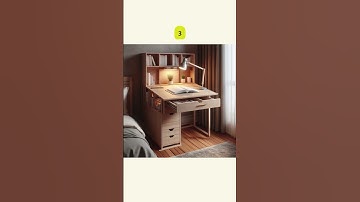 Create Your Ideal Study Space: Modern Study Room & Study Table Design Ideas! #housegyan #shortsfeed