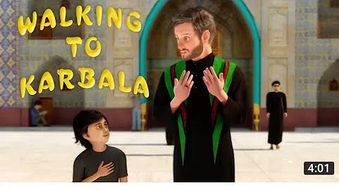 Walking to Karbala | Sayed Ali Alhakeem | 3D English Animated Latmiya/Noha | ‎المشي الى كربلاء