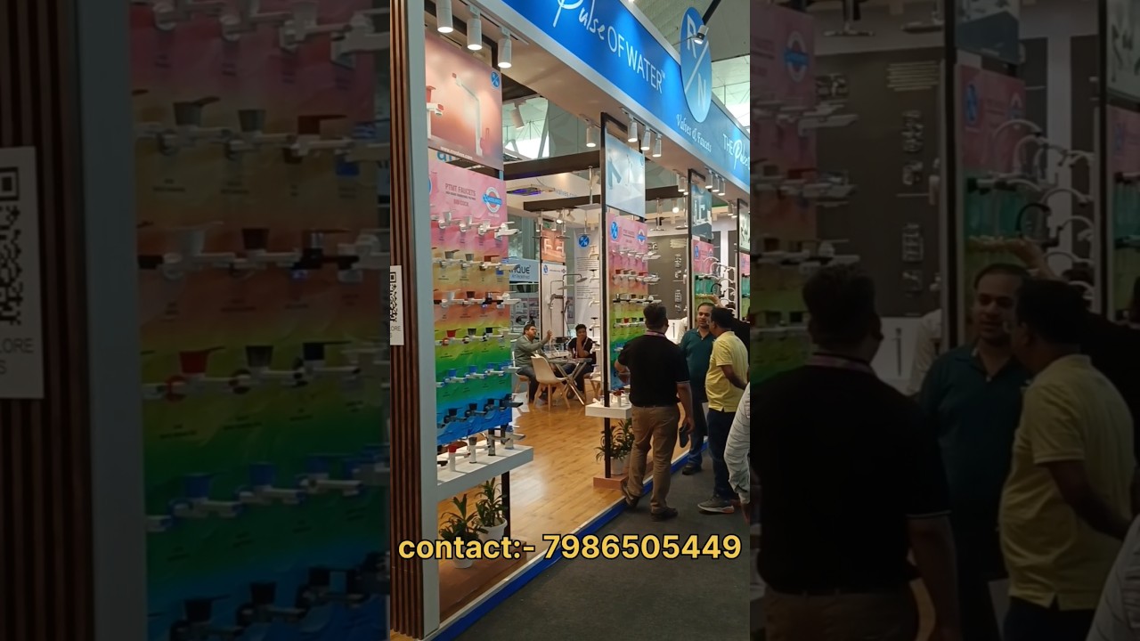 RN valves and faucets Exhibition new shades new collection 