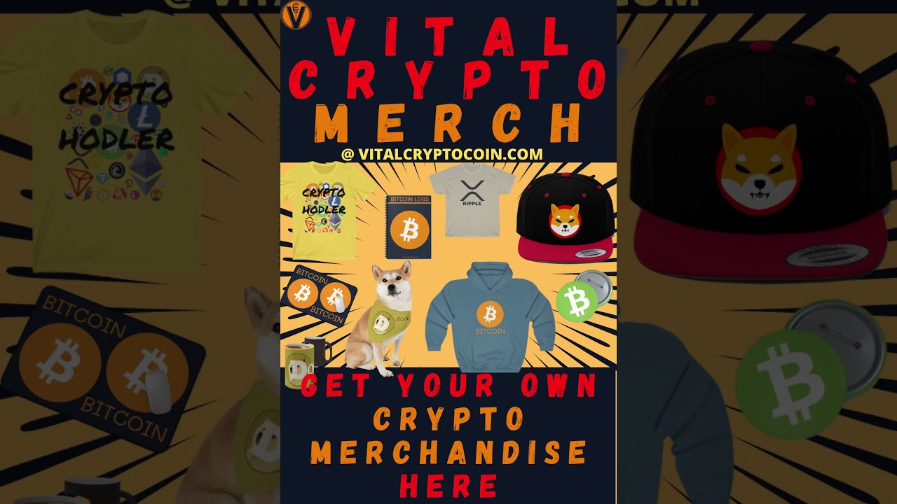 Vital Crypto Merch, Get your own Crypto Merch!