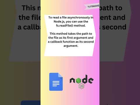 Node js Read