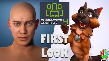 Anyone can make AMAZING 3D Characters QUICKLY & EASILY. Character Creator 4 First Look