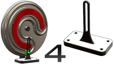 4-Project 28| Mangle Wheel Drive |SolidWorks Tutorial : pinion slide base