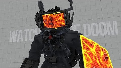 (P3D)Skibidi toilet 9877 Watchman of Doom