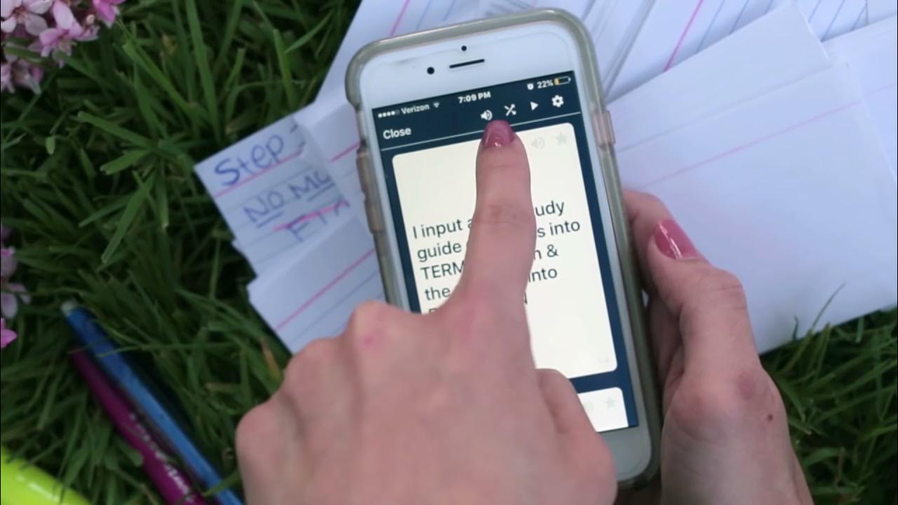 how to use quizlet app offline YouTube