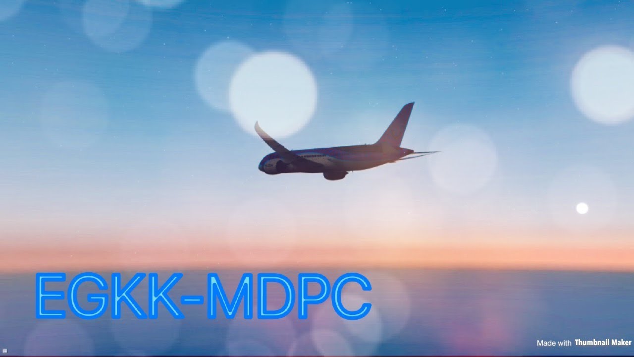 [P3DV4.2] TOM84 | Gatwick - Punta Cana | QualityWings 787 | TUI | RNAV 08 approach