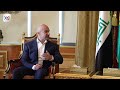 الرئيس بارزاني يستقبل رئيس الاتحاد الوطني الكوردستاني بافل طالباني 