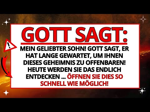 🚨 GOTT SAGT: ES IST DRINGEND! DIESE NACHRICHT IST NICHT ZUFÄLLIG BEI IHNEN GELANGT! 🚨 GOTT SAGT: ES IST DRINGEND! DIESE NACHRICHT IST NICHT ZUFÄLLIG BEI IHNEN GELANGT!