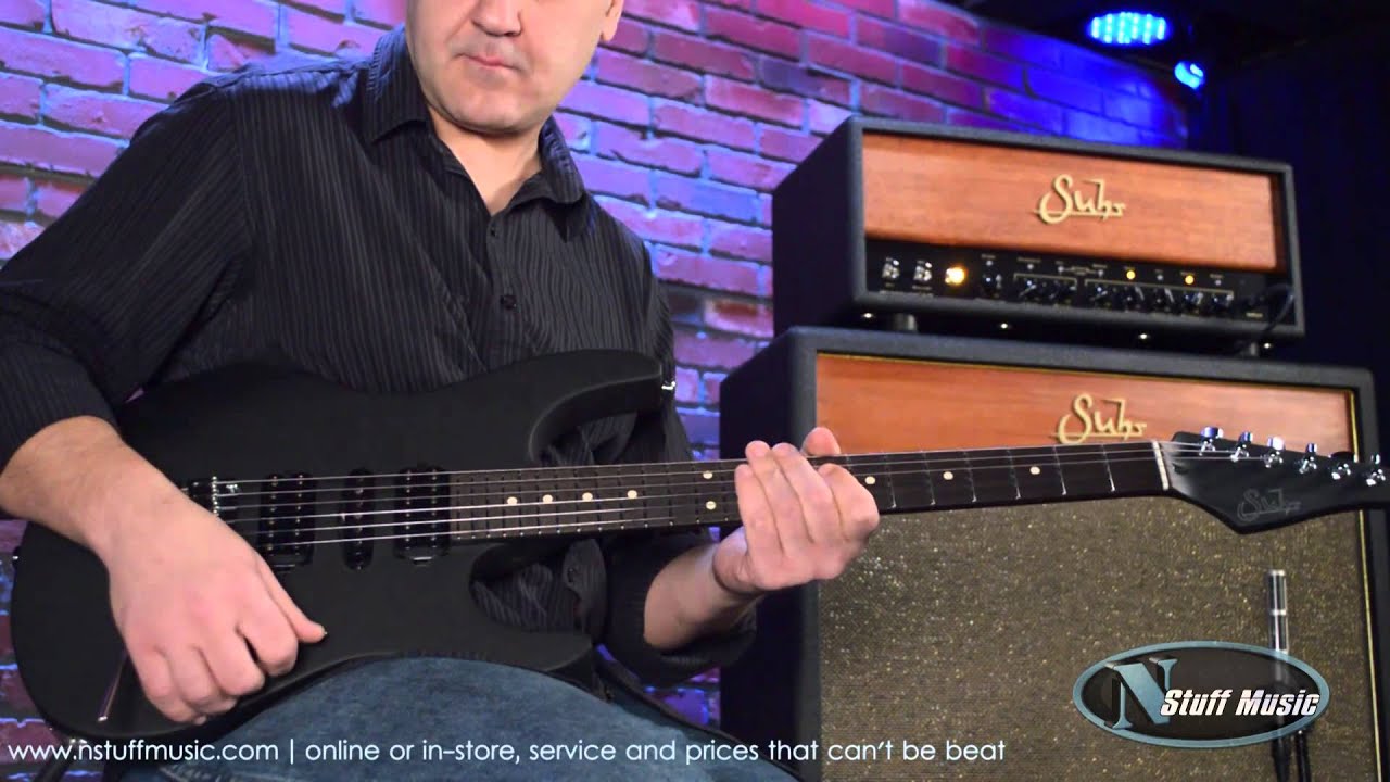 Suhr Modern Satin Config 2 - Black Satin | N Stuff Music Product 