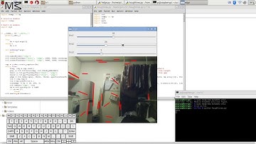 opencv python #3 houghlines 사용법  // 자막有