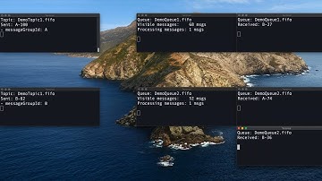 SQS/SNS FIFO メッセージングデモ