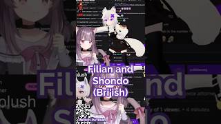Filian and Shondo (Bri'ish) #filian #vtuber #vtuberclips #filianvtuber #fallenshadow