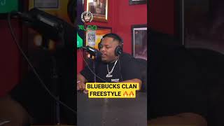 #bluebucksclan freestyle on Bootleg Kev’s podcast