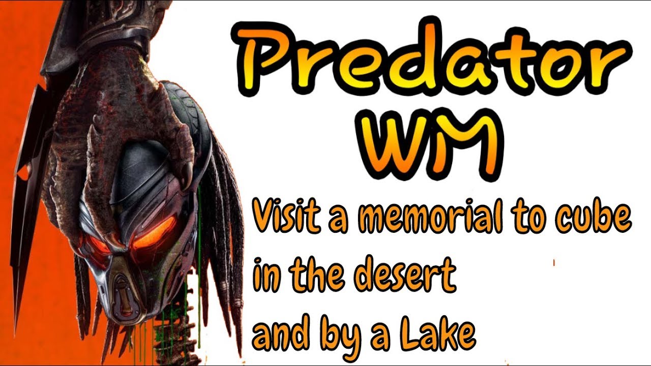 Visit a memorial to cube in the desert and by a Lake