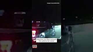 Teens Arrested After Crash With Deputy Vehicle: Cops #shorts