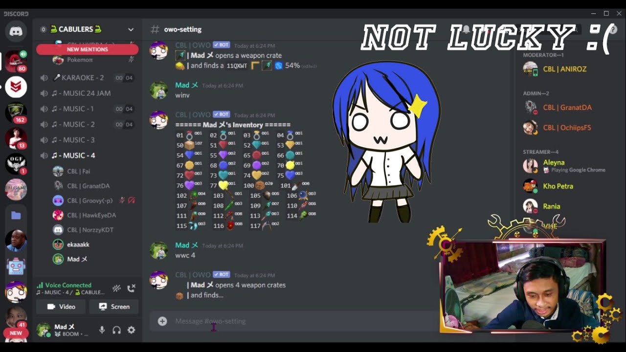 Not Lucky Open Box Owo 2 Owo Bot Discord Youtube Not Lucky Open Box Owo 2 Owo Bot Discord Youtube