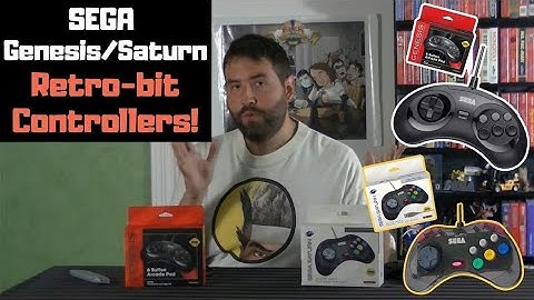 Retro-Bit Sega Genesis/Saturn Controllers - Adam Koralik