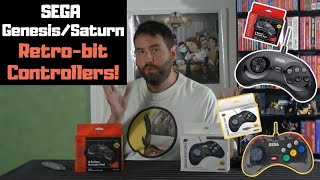 Sports Performance Retro-Bit Sega Genesis/Saturn Controllers - Adam Koralik
