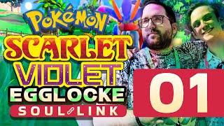 Pokémon Scarlet & Violet Egglocke Soul Link w/GalacticElliot #1 [Live Playthrough]