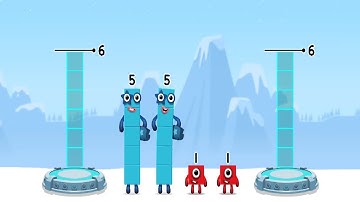 Numberblocks Magic Run | CBeebies Little Learners | Learn to Count Mountains Level 1 Gameplay