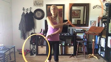 Twin hoop tutorial: crossers aka hug weave