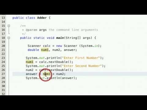 Creating A Simple Calculator In Netbeans
