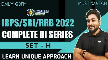 Data Interpretation Shortcut Techniques For Bank Exams 2022 || Set-H || Daily 9pm || Career Definer