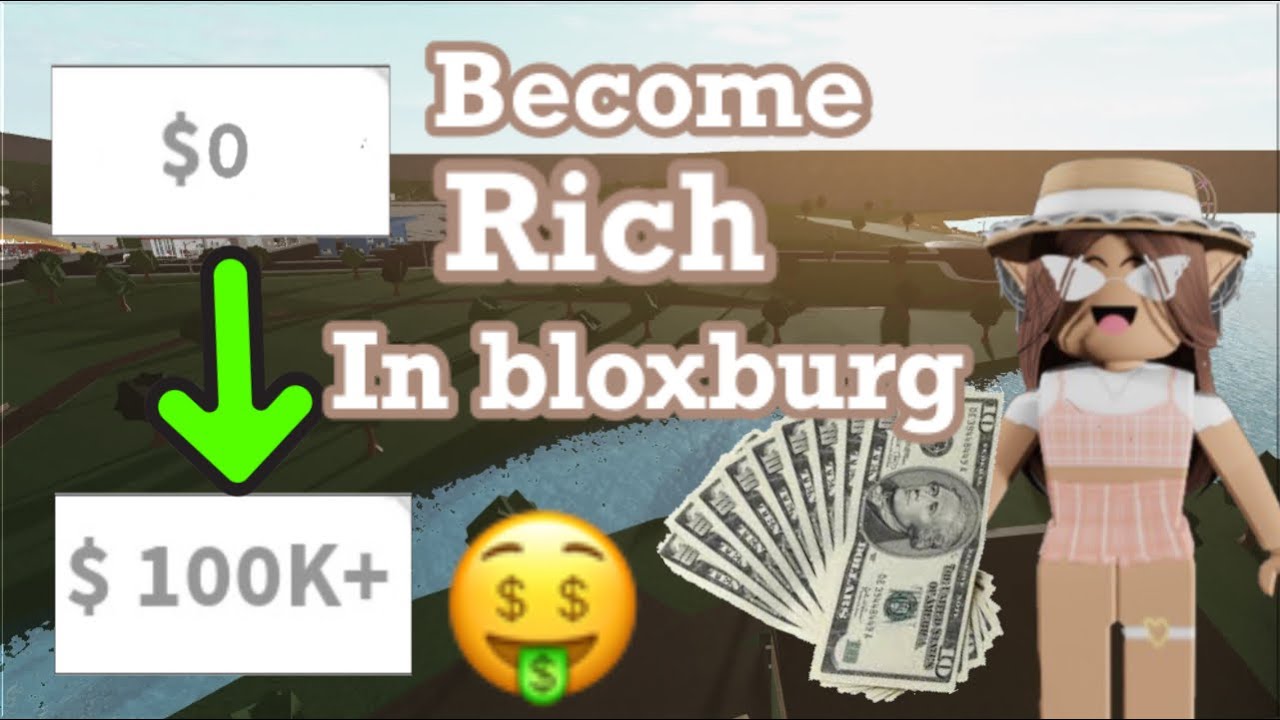 HOW TO RICH IN BLOXBURG squirrel_bloxy YouTube